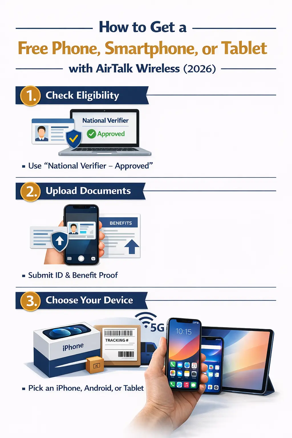 AirTalk Wireless phone application and delivery overview